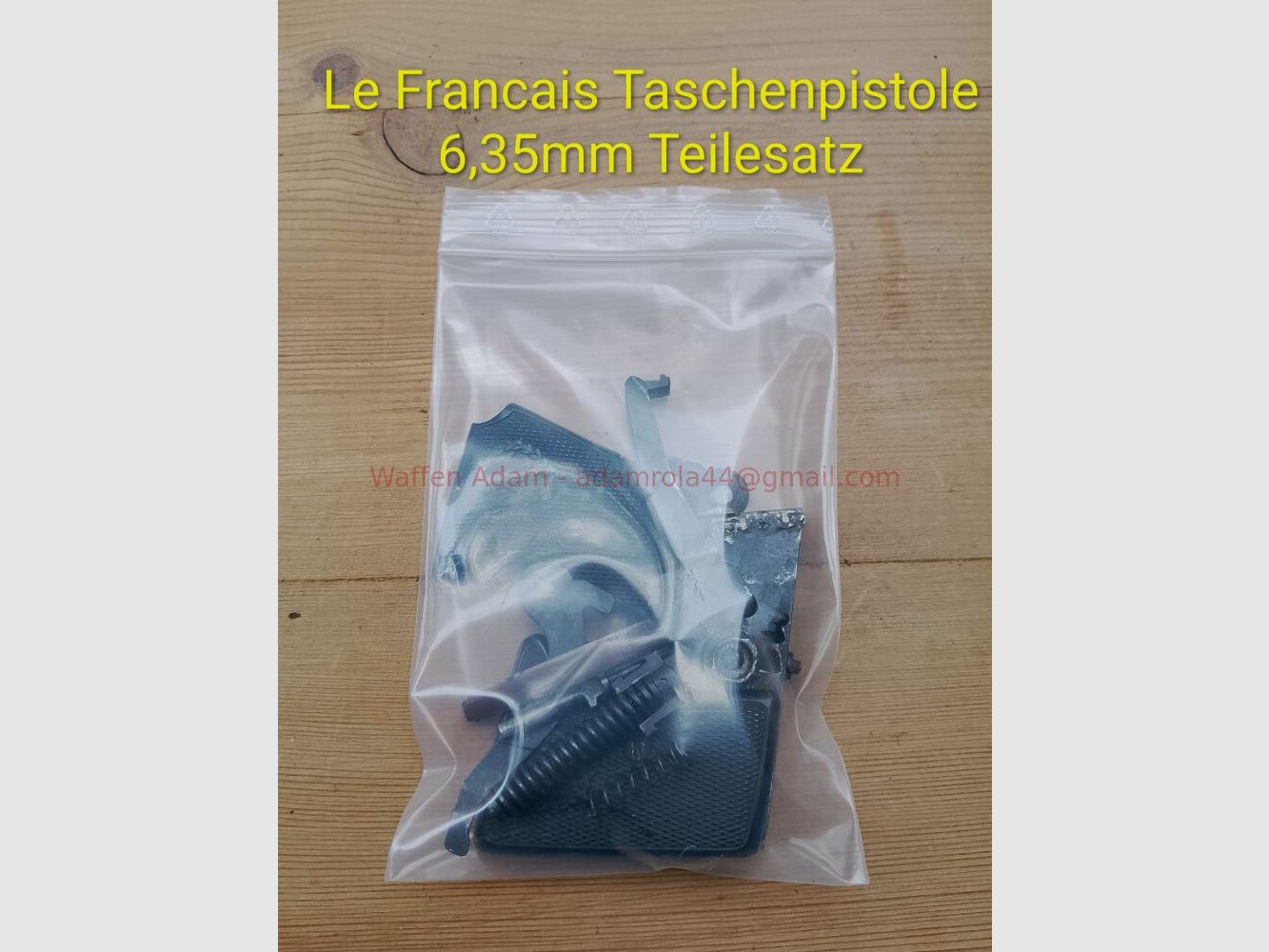 Le Francais - Manufacture d'armes de Saint-Étienne zakpistool