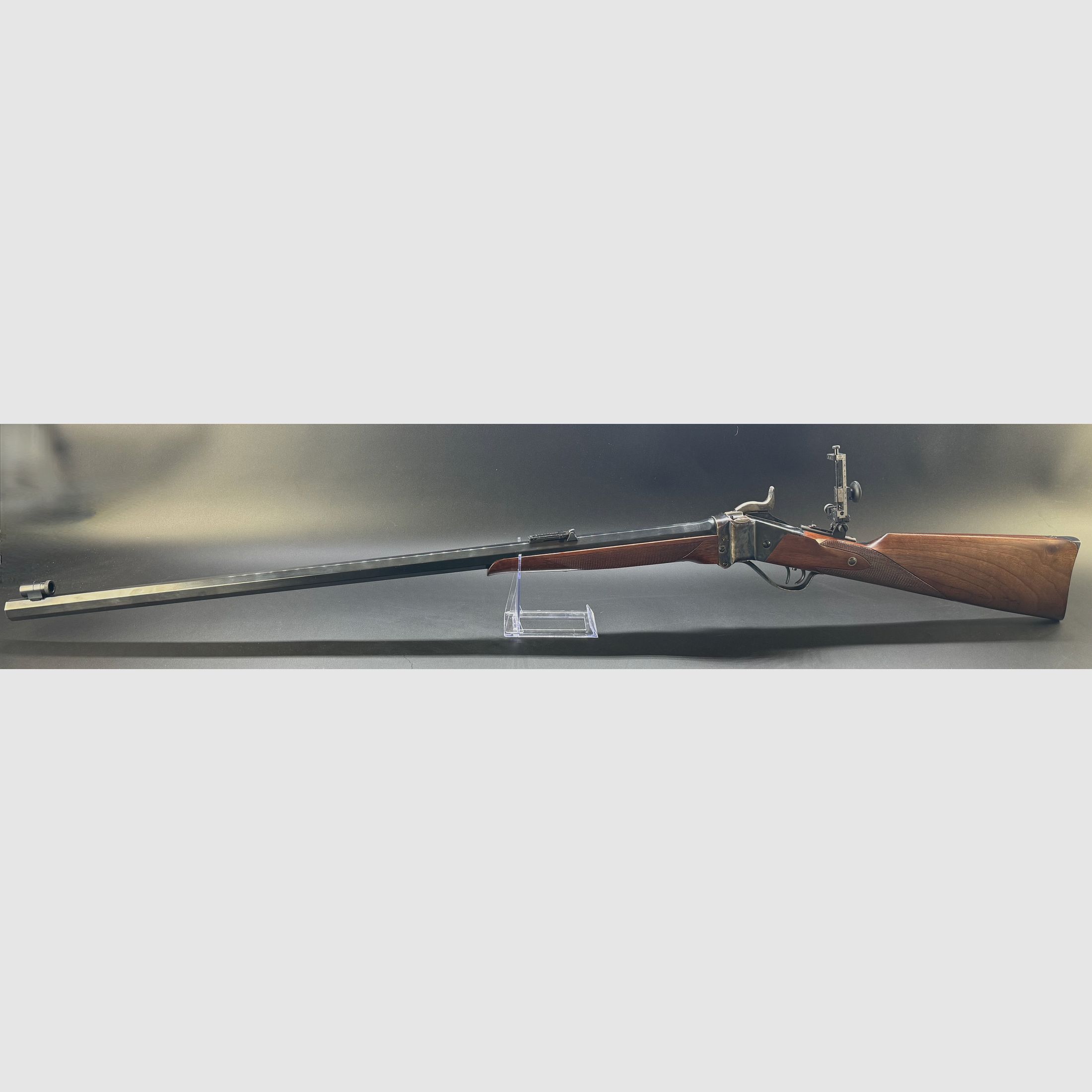Davide Pedersoli Sharps Sporting Rifle Modell 1874 Kal.: 45-70 mit Diopter