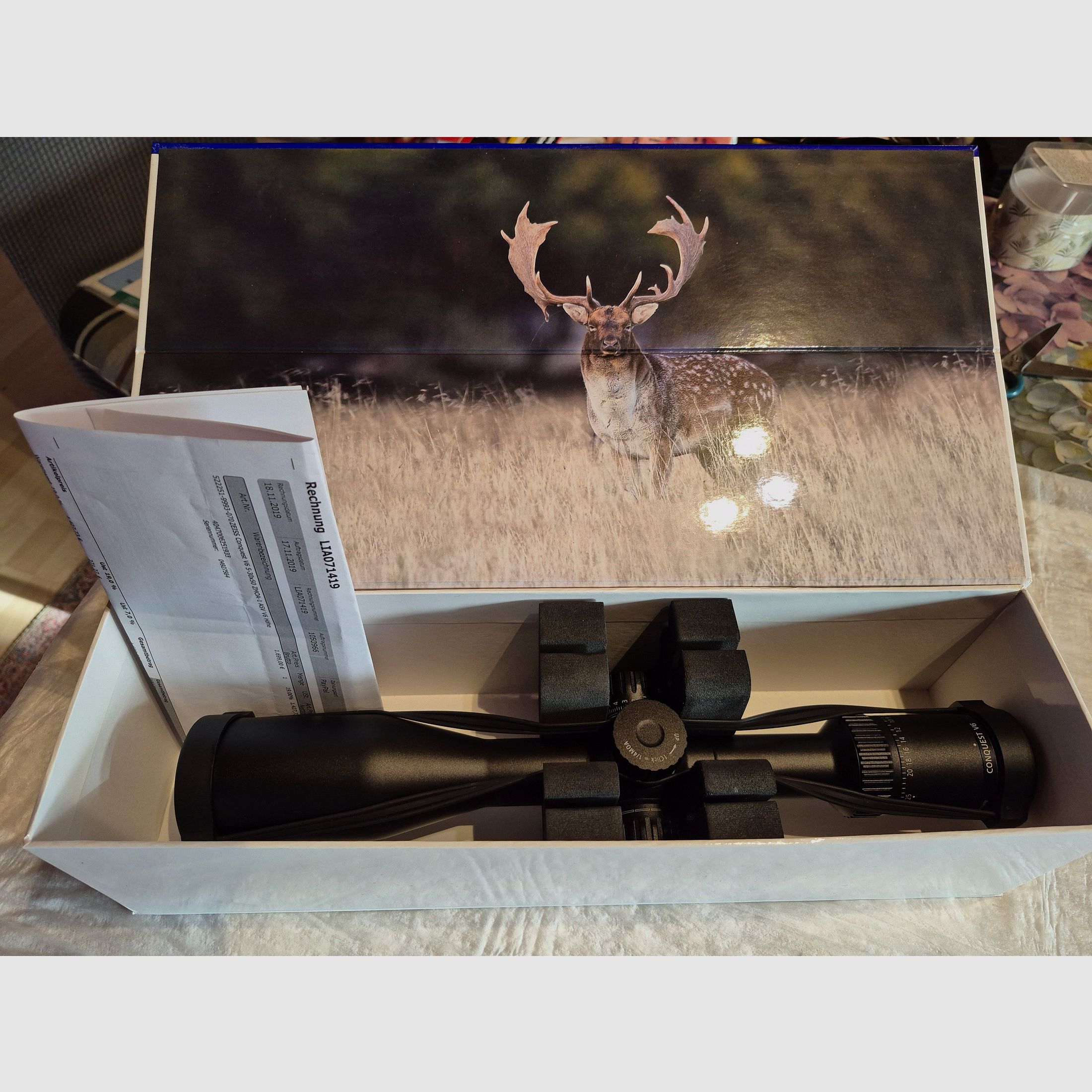 Zeiss Conquest V6  5-30 x50 ASV  Absehen 93  neuwertig