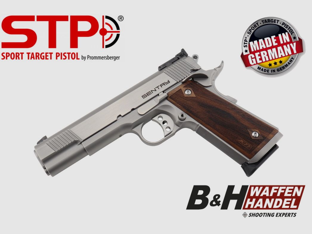  STP Sentry Silver 5.0 Kal.: .45Auto by Prommersberger Made in Germany