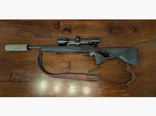 Blaser R8 Ultimate .308 Komplettset ZF Blaser B2 2,5 - 15 x56 iC S mit Schiene Roedale Schalldämpfer Hunter 50XK+  Blaser Gewehrriemen