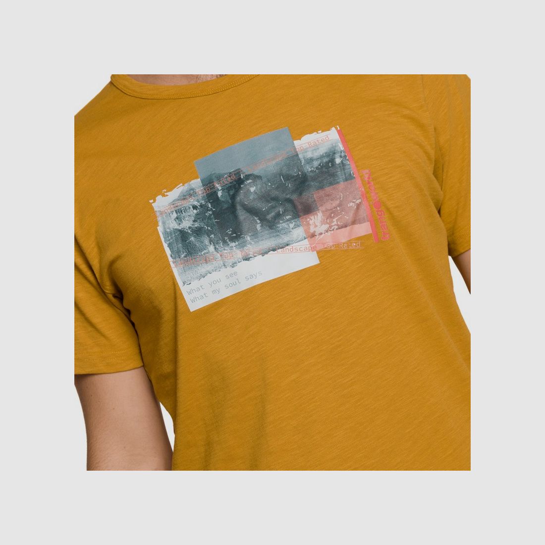 Trangoworld T-SHIRT MACKAY MOSTAZA, Bild 5 von 5