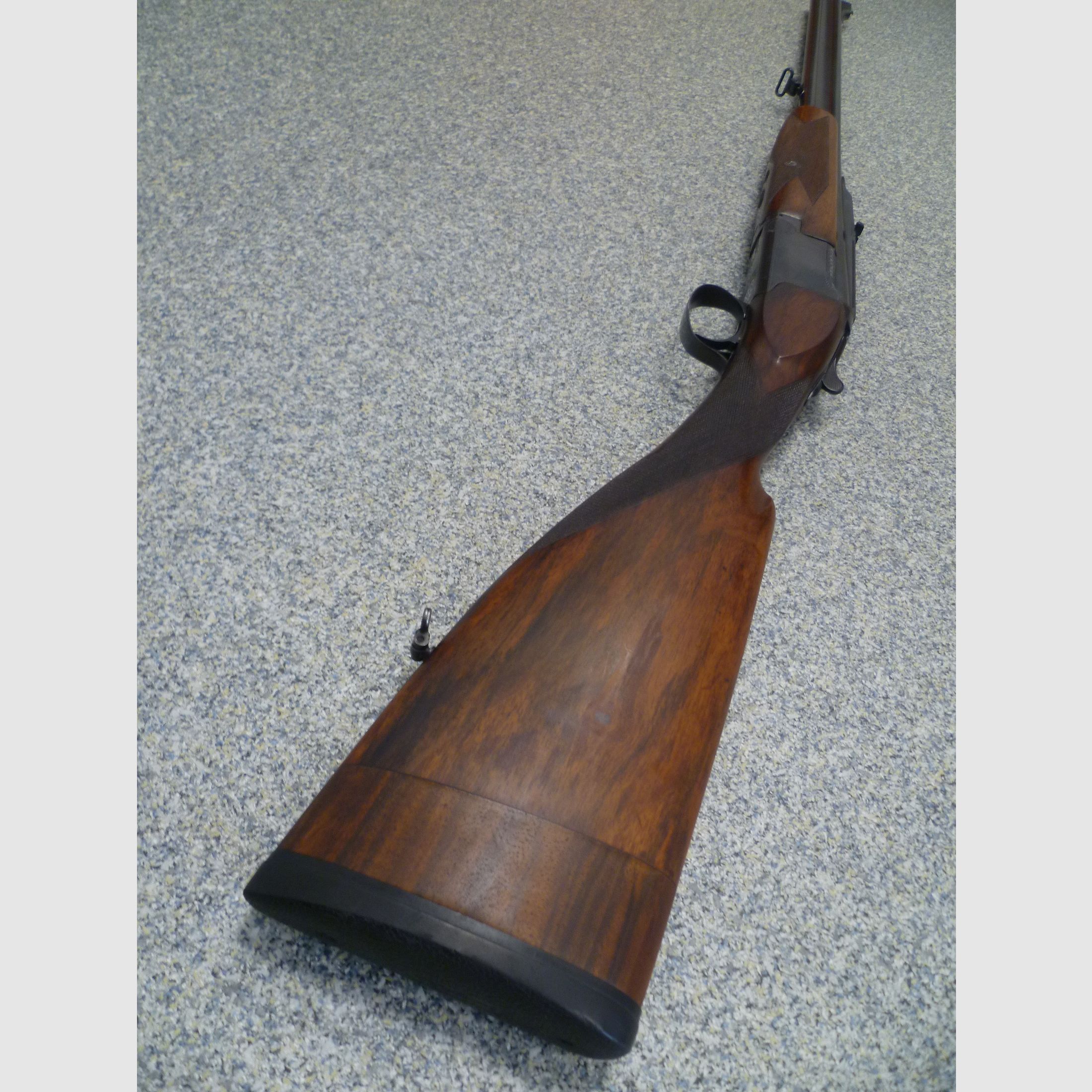 Bockdoppelbüchse FN B25 - Henneberger 10,75x68 Game Gun