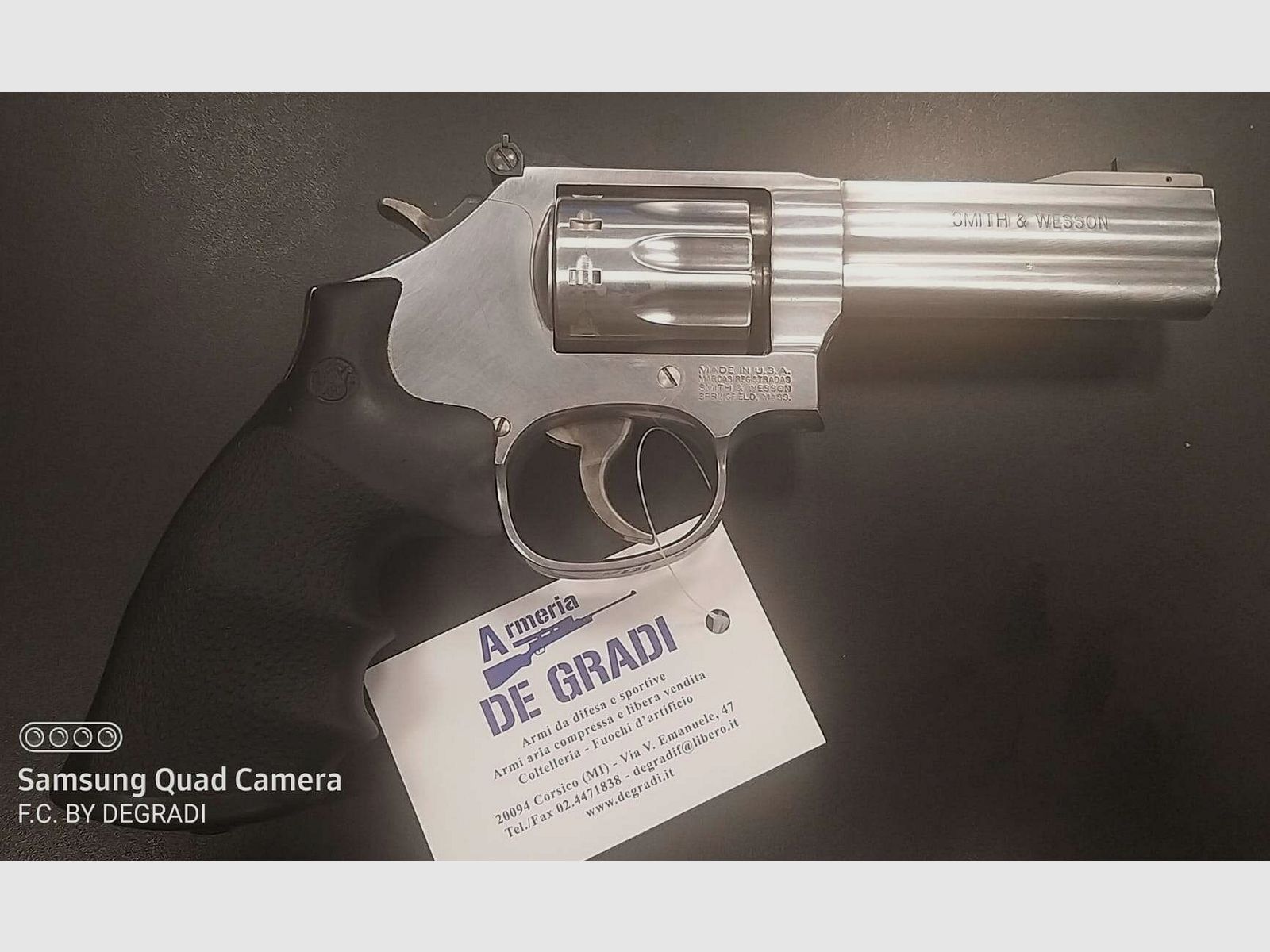 SMITH & WESSON MODEL 617-6 CALIBRE 22 LR, image 3 sur 4
