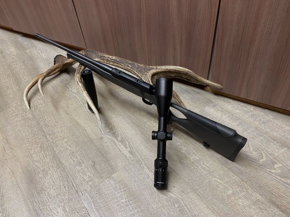 Sauer 404 Synchro XT, mit Zeiss Conquest V4 3-12x56, VOLLSET