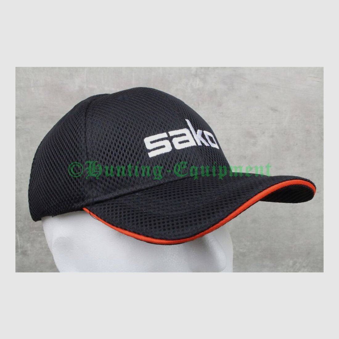 Cappello Sako Black Mesh