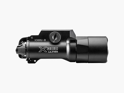 Surefire X300U-B WeaponLight LED-wapenlamp met ultrahoge lichtopbrengst voor pistolen (zwart)