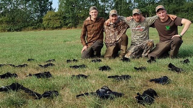 Lockjagd auf Krähen mit Nils Kradel - Hunter Brothers