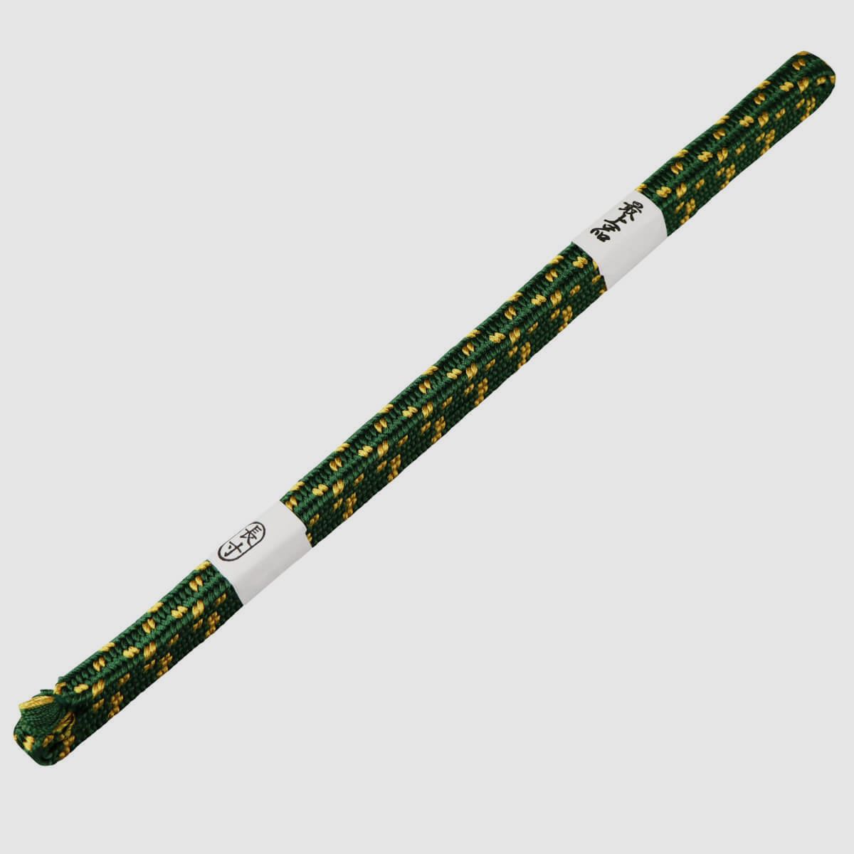 Sageo Shigeuchi Japan Grün/Gold für Katana