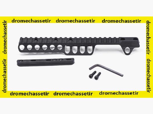 long picatinny rail for Mossberg 500, black 93910