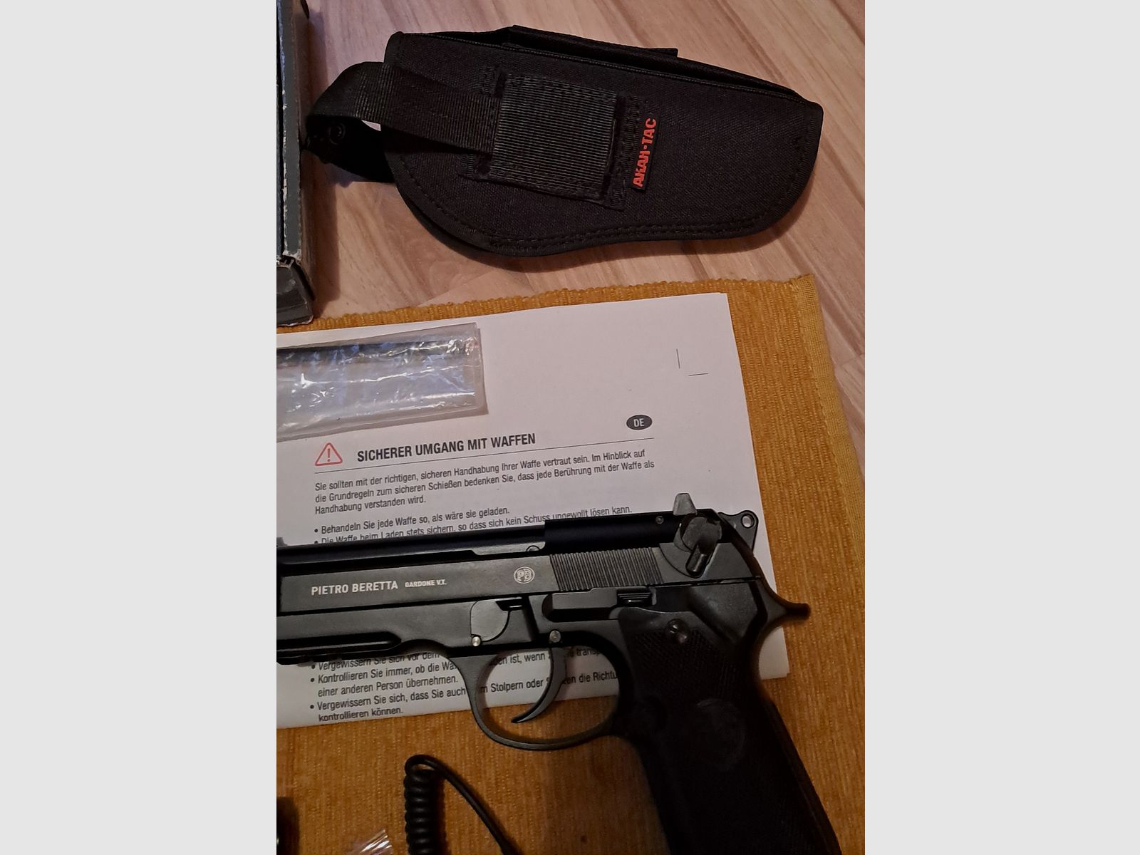 Beretta Mod. 92 A1, CO2, cal. 4,5mm (.177) automatica