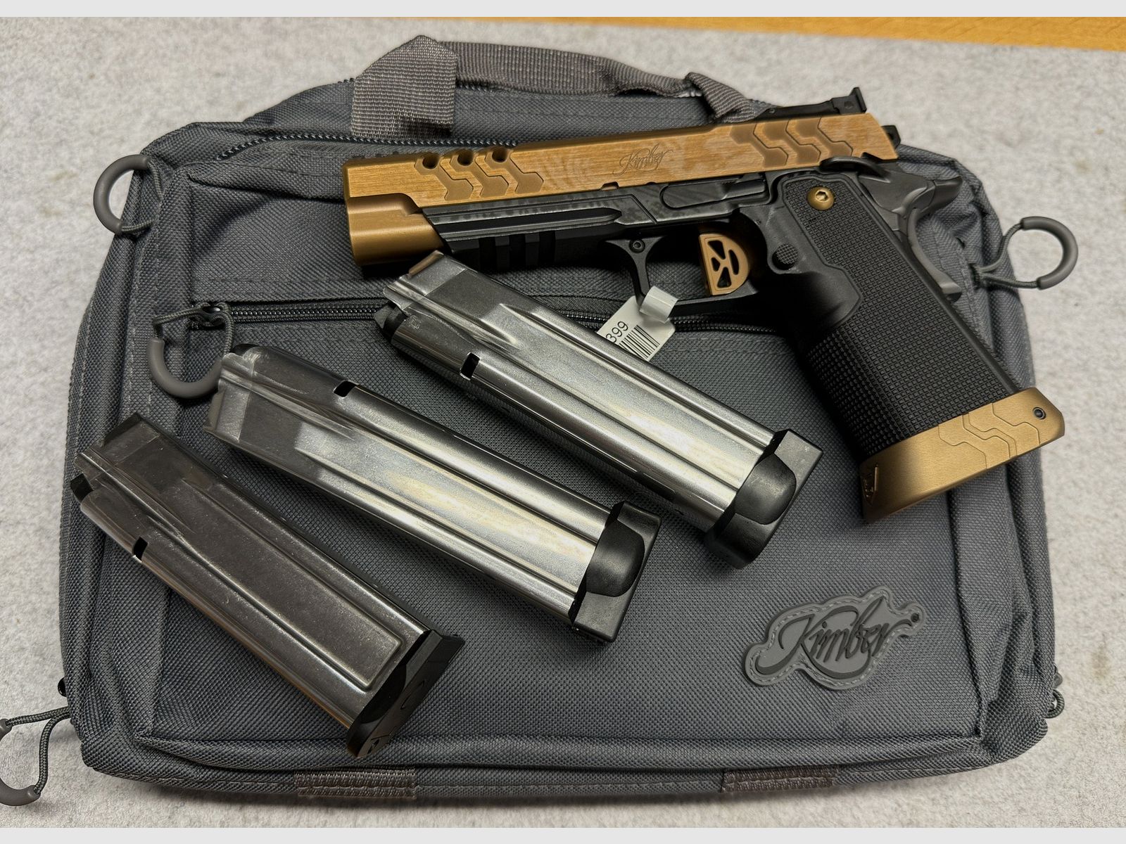 KIMBER 2K11 TARGET pistool in kaliber 9mm Luger met 5" loop