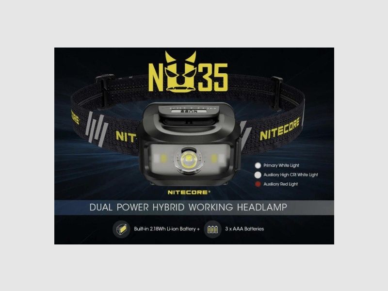 NITECORE NU35, afbeelding 1 van 4