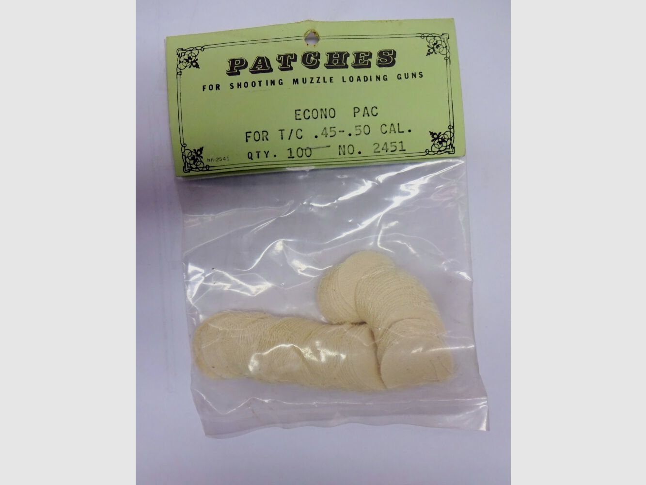 SCHUSSPFLASTER US Fertigung für Vorderlader