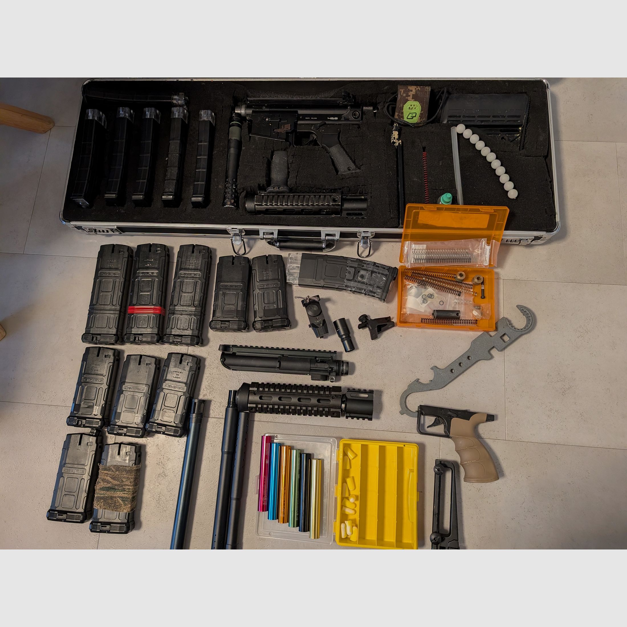 Set completo di marcatori RAP4 468 con molti accessori