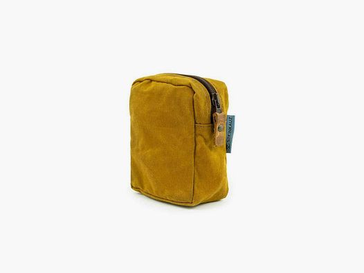 STEINKAUZ Waxcotton RV borsa a cintura, piccola, zafferano