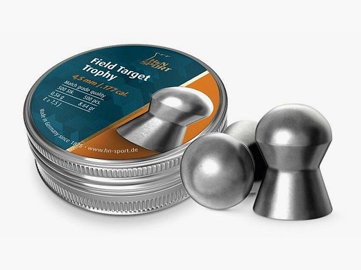 H&N Sport rund - Field Target Trophy 500 4,5mm(Bullet); 4,5 mmLEP; .177