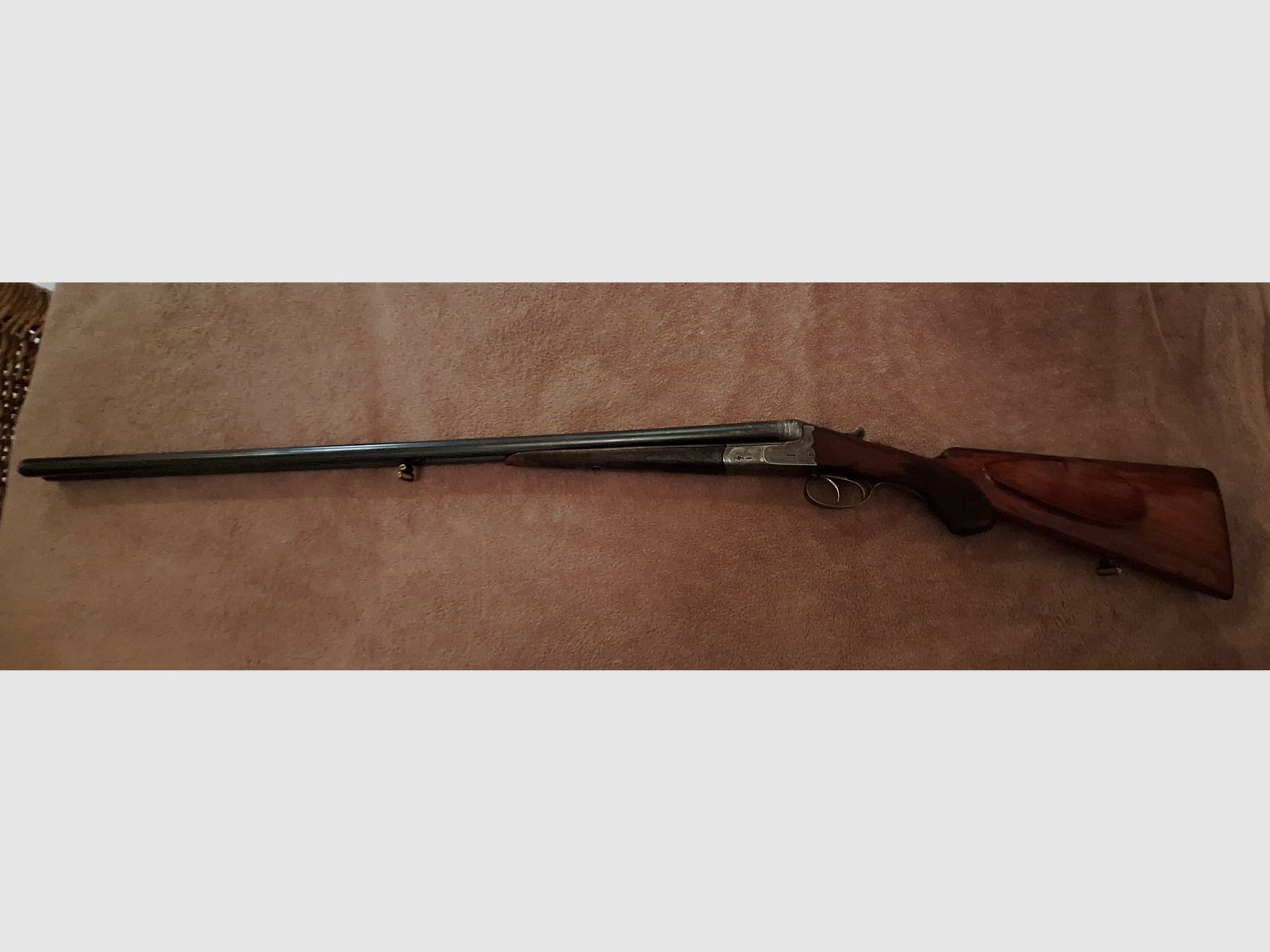 Alte Suhler Doppelflinte Sempert & Krieghoff, Kaliber 16 Rarität Selten 100 Jahre