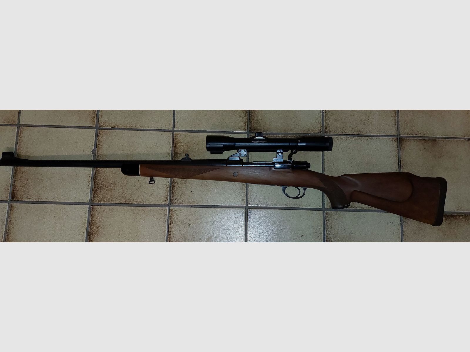 Repetitiegeweer 98er in het kaliber 375 H&H Mag. incl. ZF 1,5 - 6 x 40