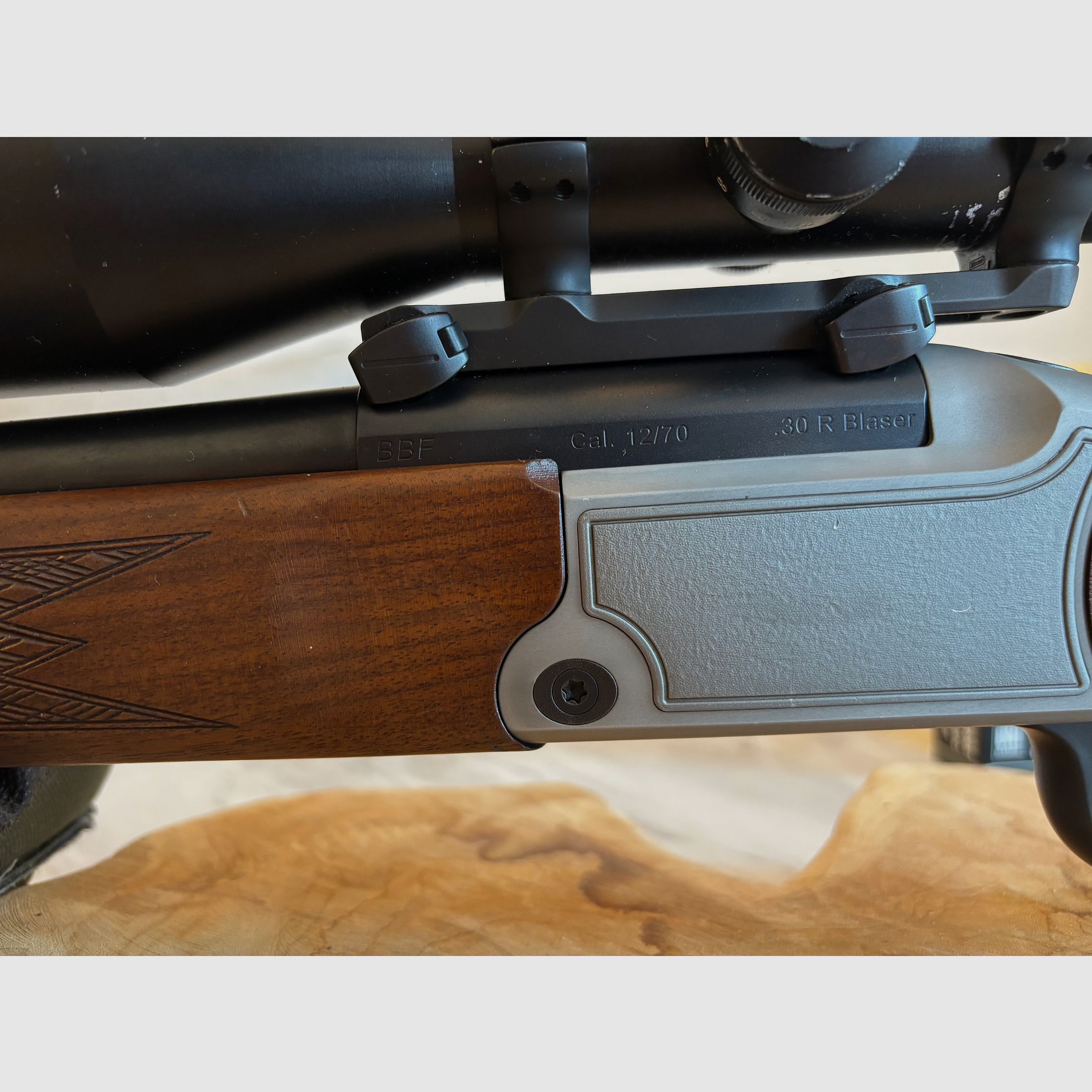 Blaser BBF 95 mit Einstecklauf Bockbücksflinte/Bergstutzen