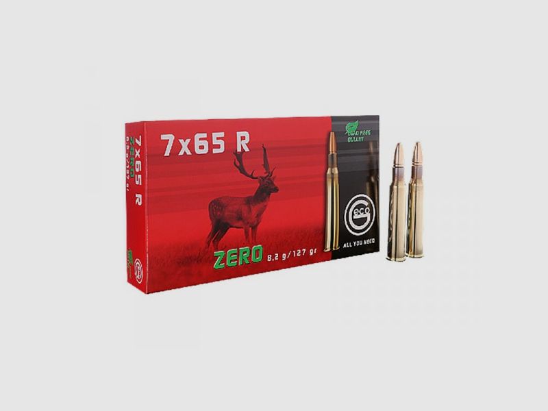 GECO ZERO 7X65 R bleifrei Munition 8,2 gr.