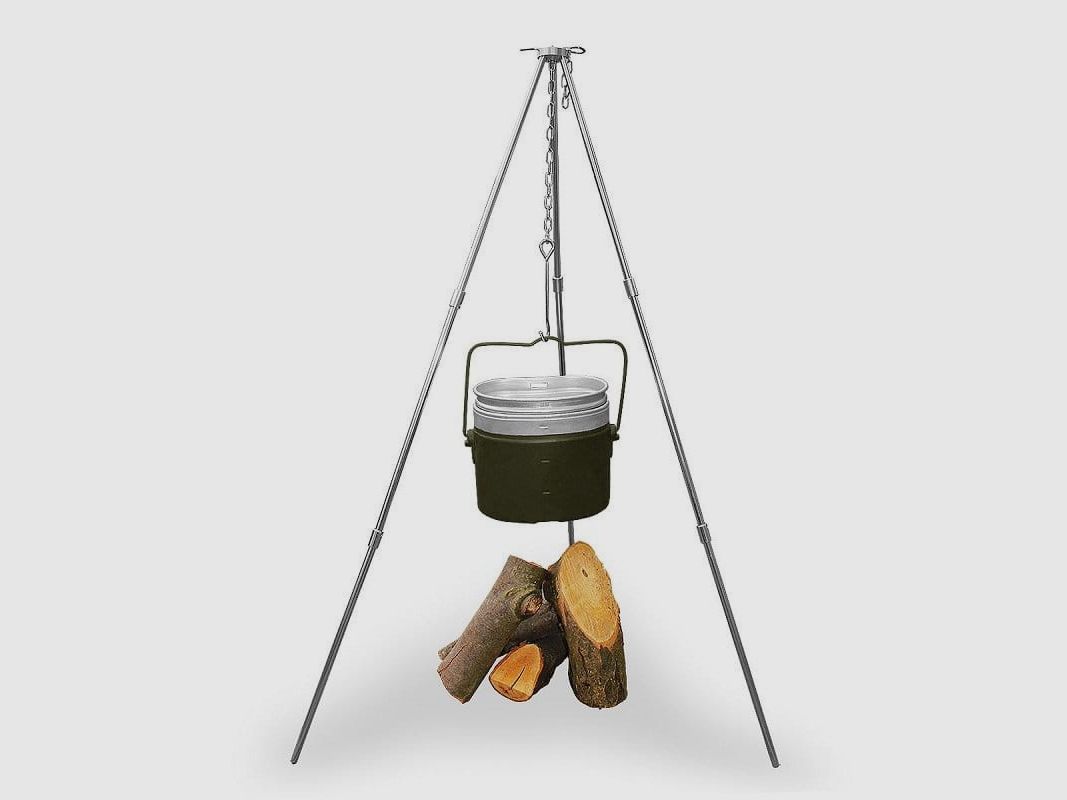 MIL-TEC Tripod for Swivel Kettle
