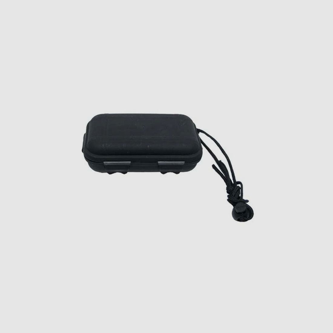 BOX PLASTIC WATERPROOF, BLACK, 13.5 x 8 x 3.7 cm., image 1 of 3