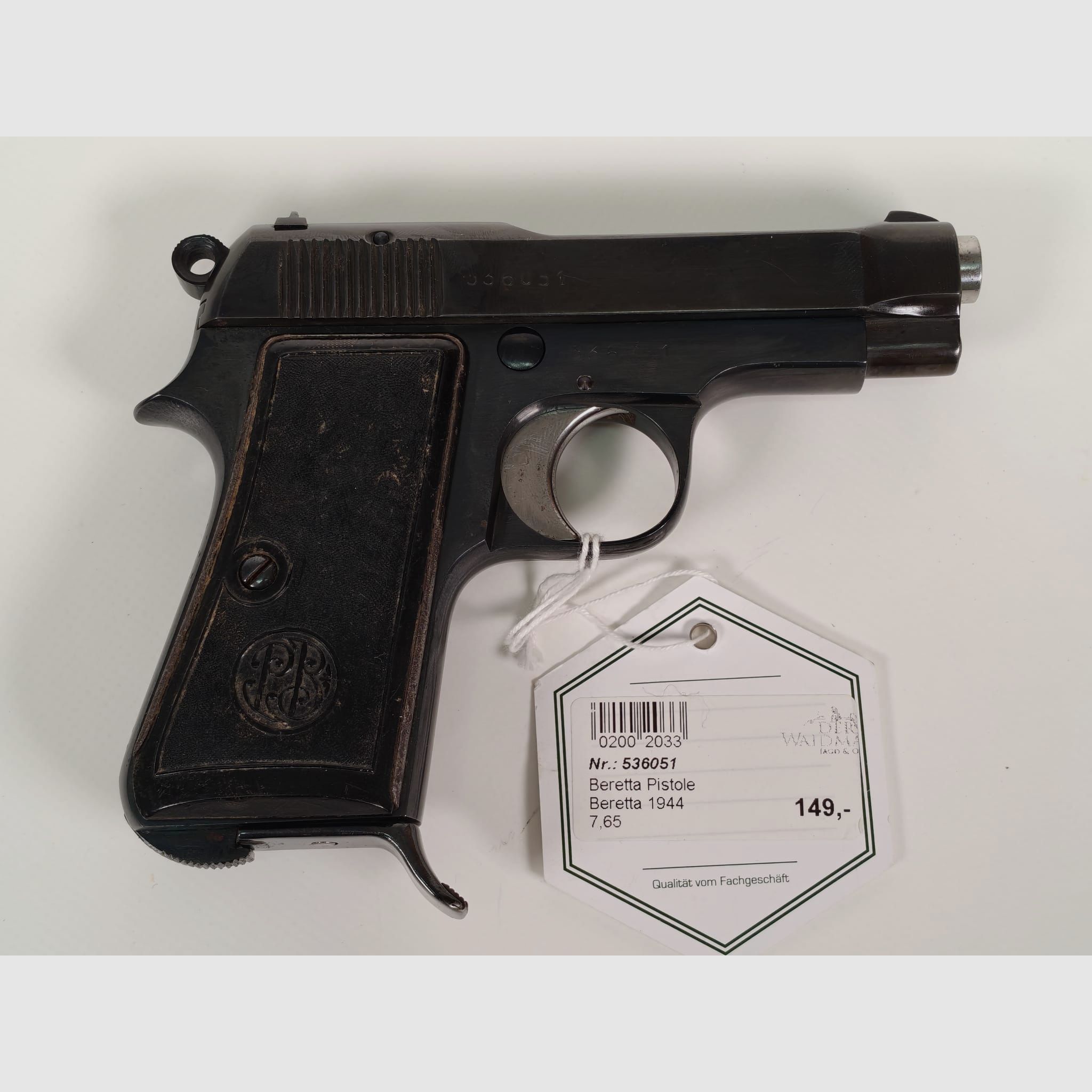 Beretta Mod. Gardone V.T. 1944 7,65mm Browning