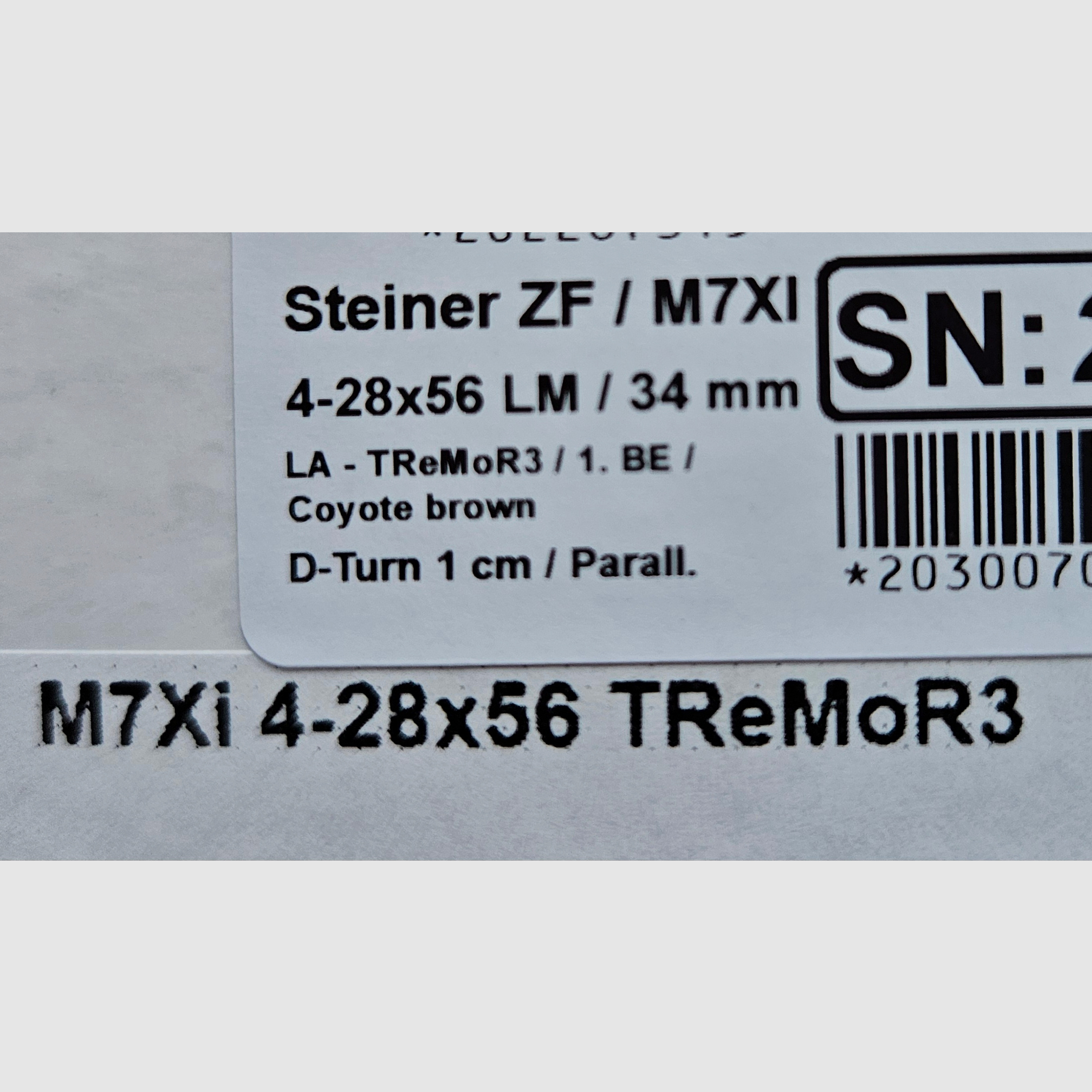 Heckler Koch G28Z HK H&K SLB .308