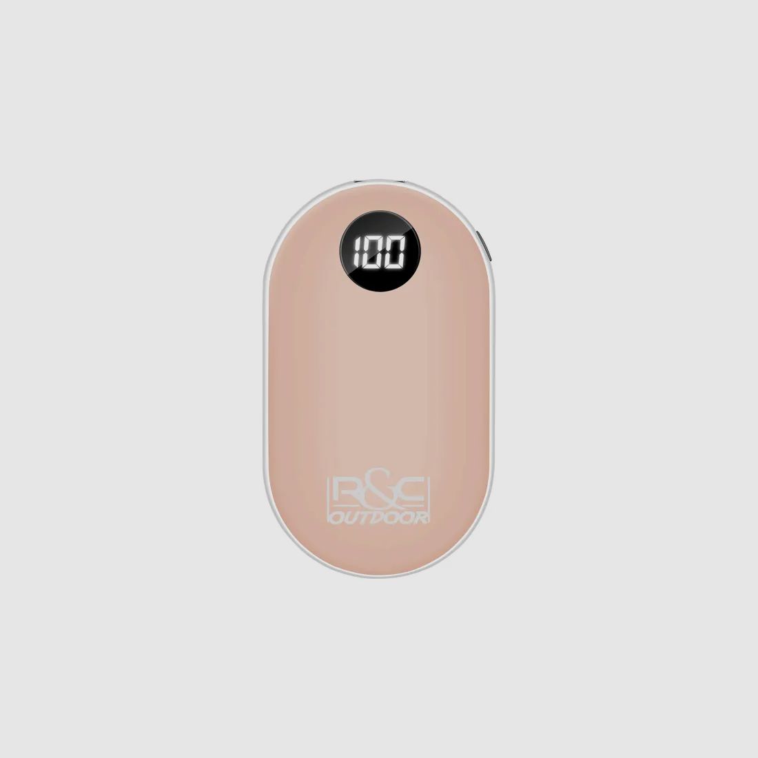 Elektrischer Handwärmer ROSÉ - wiederaufladbar mit USB - 42-52 Grad einstellbar