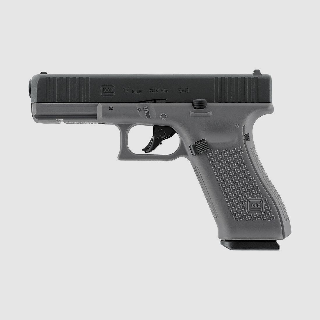 Glock 17 Gen5 Co2 Pistole Blowback 4,5mm BB Tungsten Gray