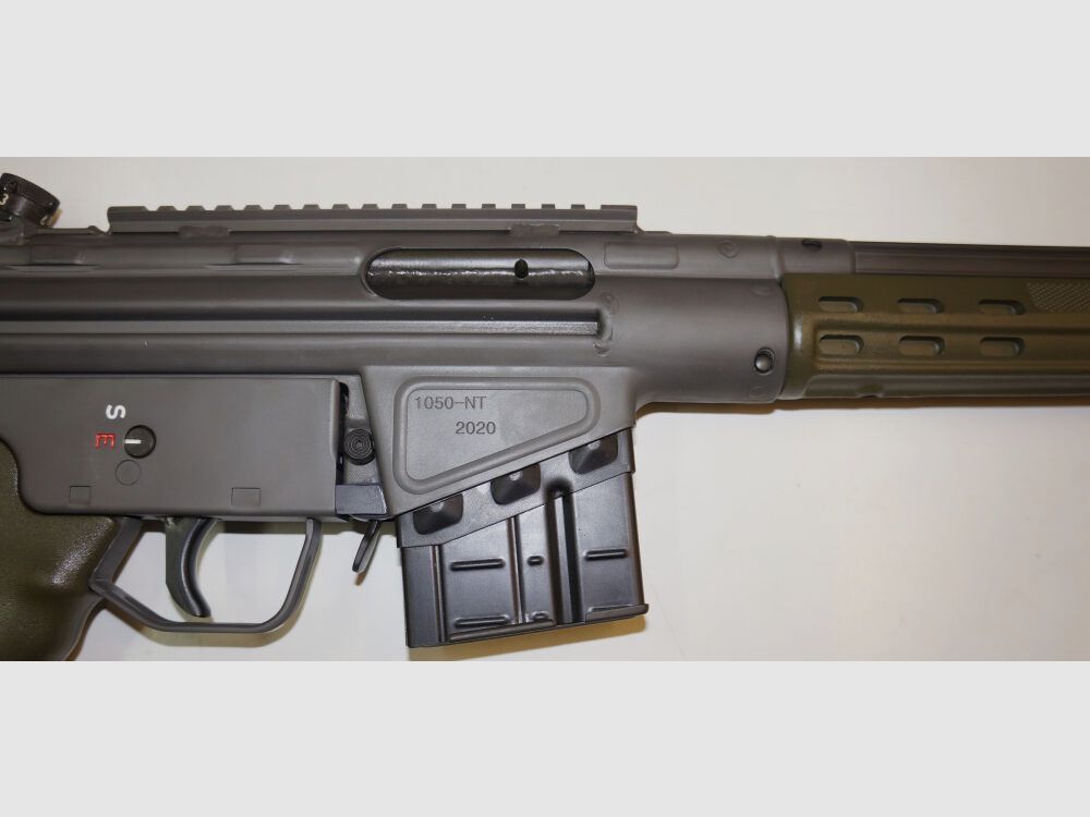 Schwaben Arms GmbH rifle semiautomática SAR M41 SPORTMATCH MF3 G3KT calibre 308win. - HECHO EN ALEMANIA - similar a HK41/G3