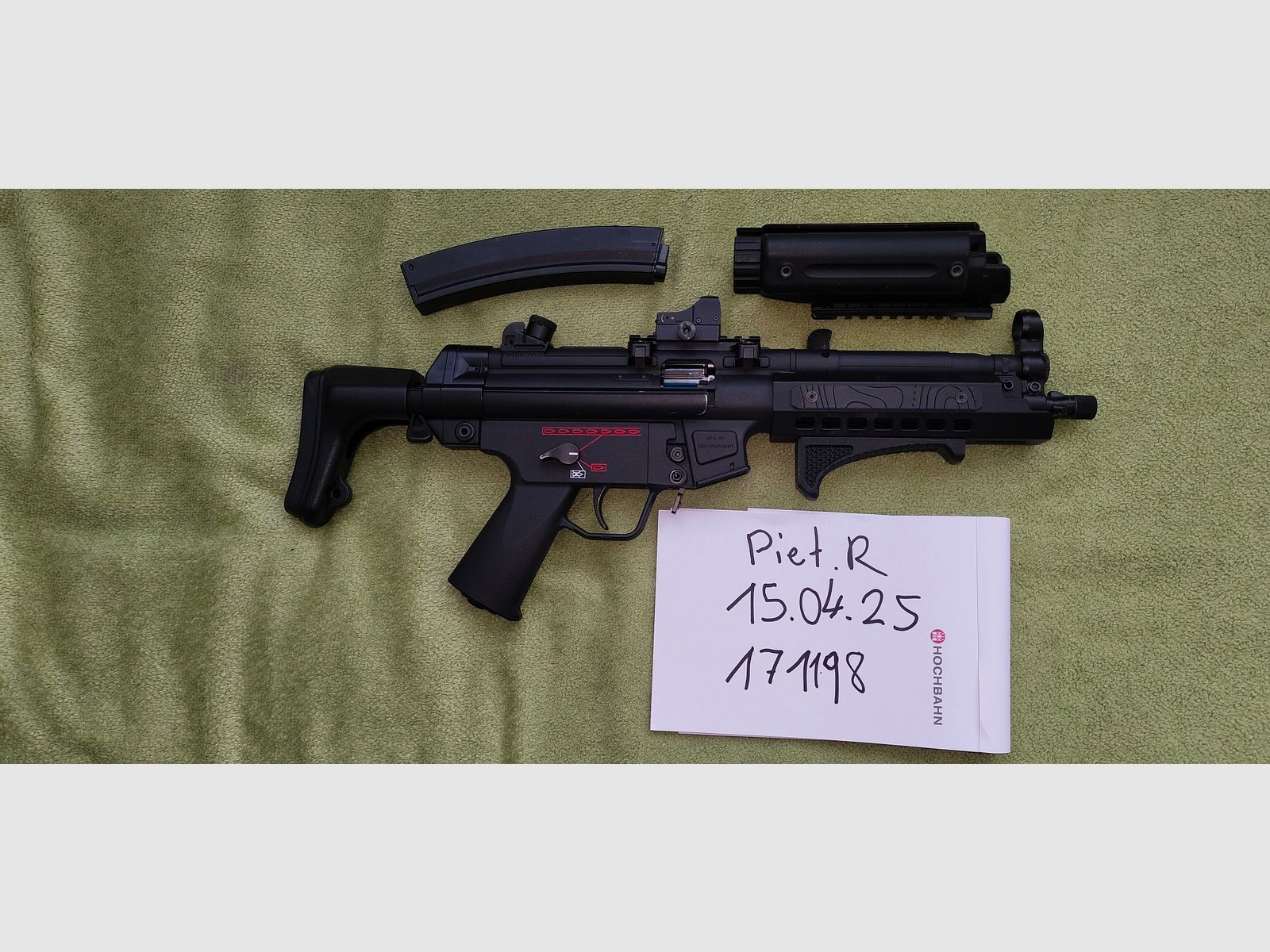 G&G MP5 EBB S-AEG 