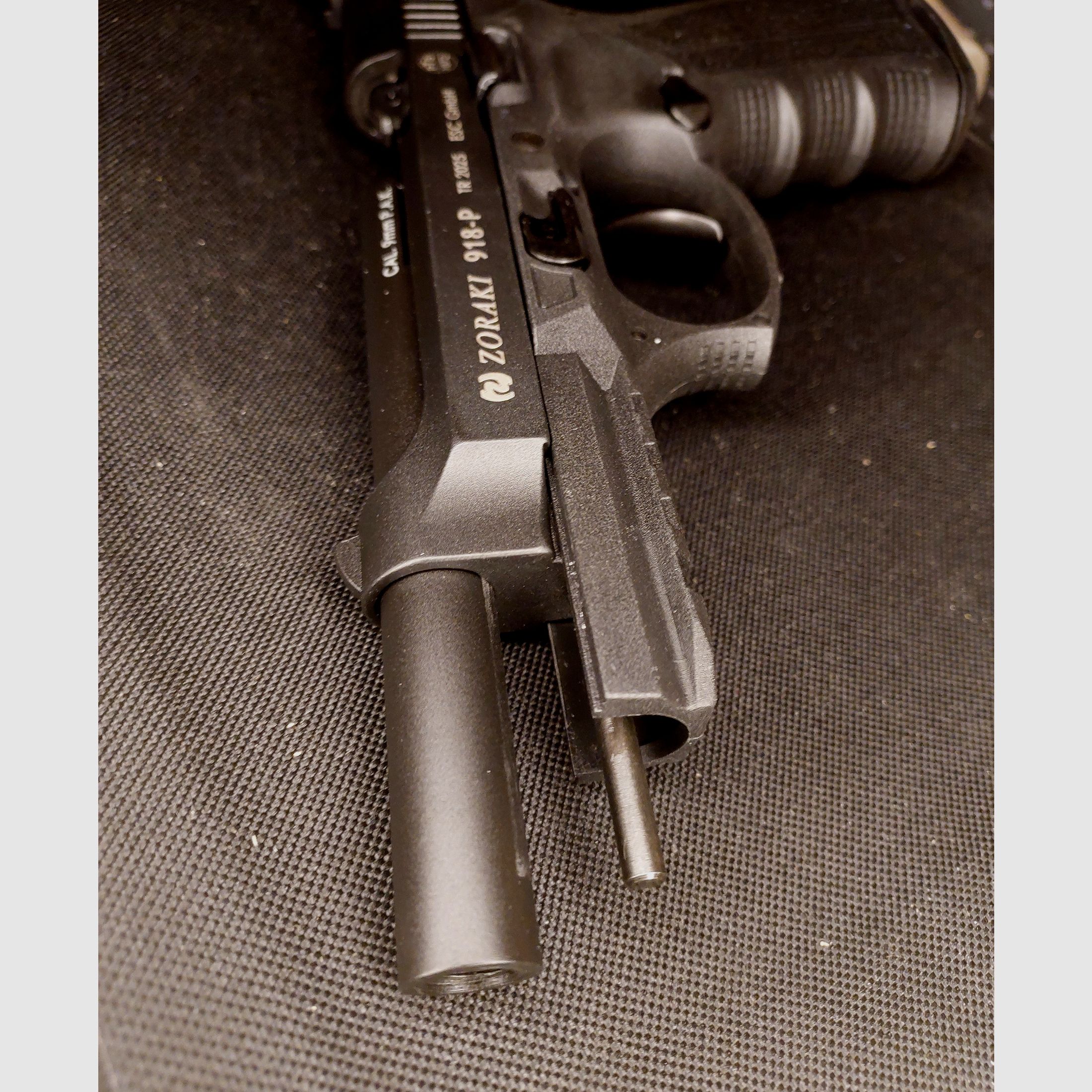 Zoraki 918 -P 9mm P.A.K. blued (PTB 1072) as new Z 918