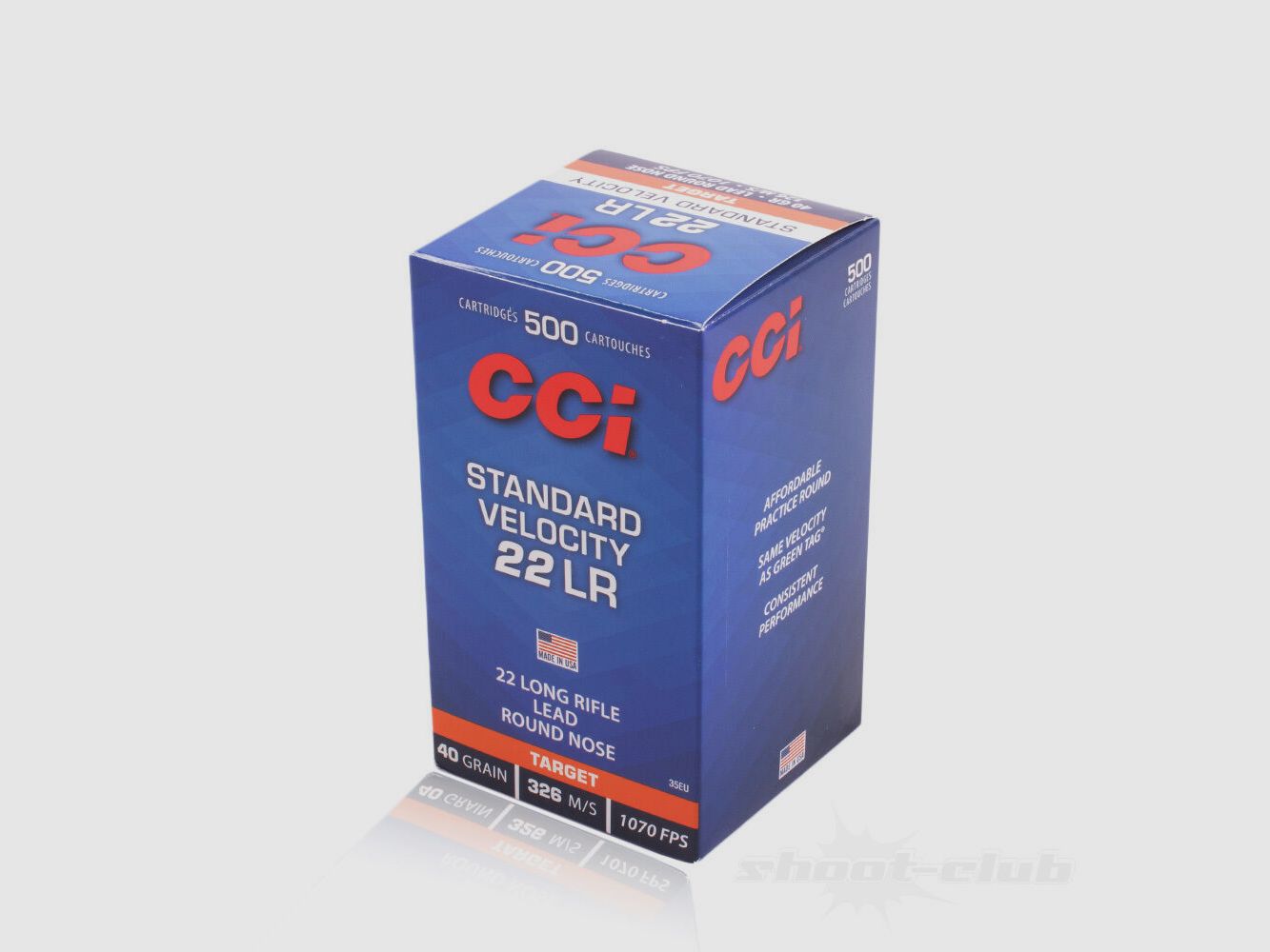 CCI Standard LRN 40grs 500pcs .22lr, image 3 sur 5