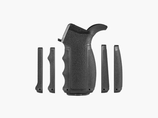 MFT – Pistolengriff für AR15 Engage – Mit austauschbaren Griffschalen – Schwarz – EPGI16-BL