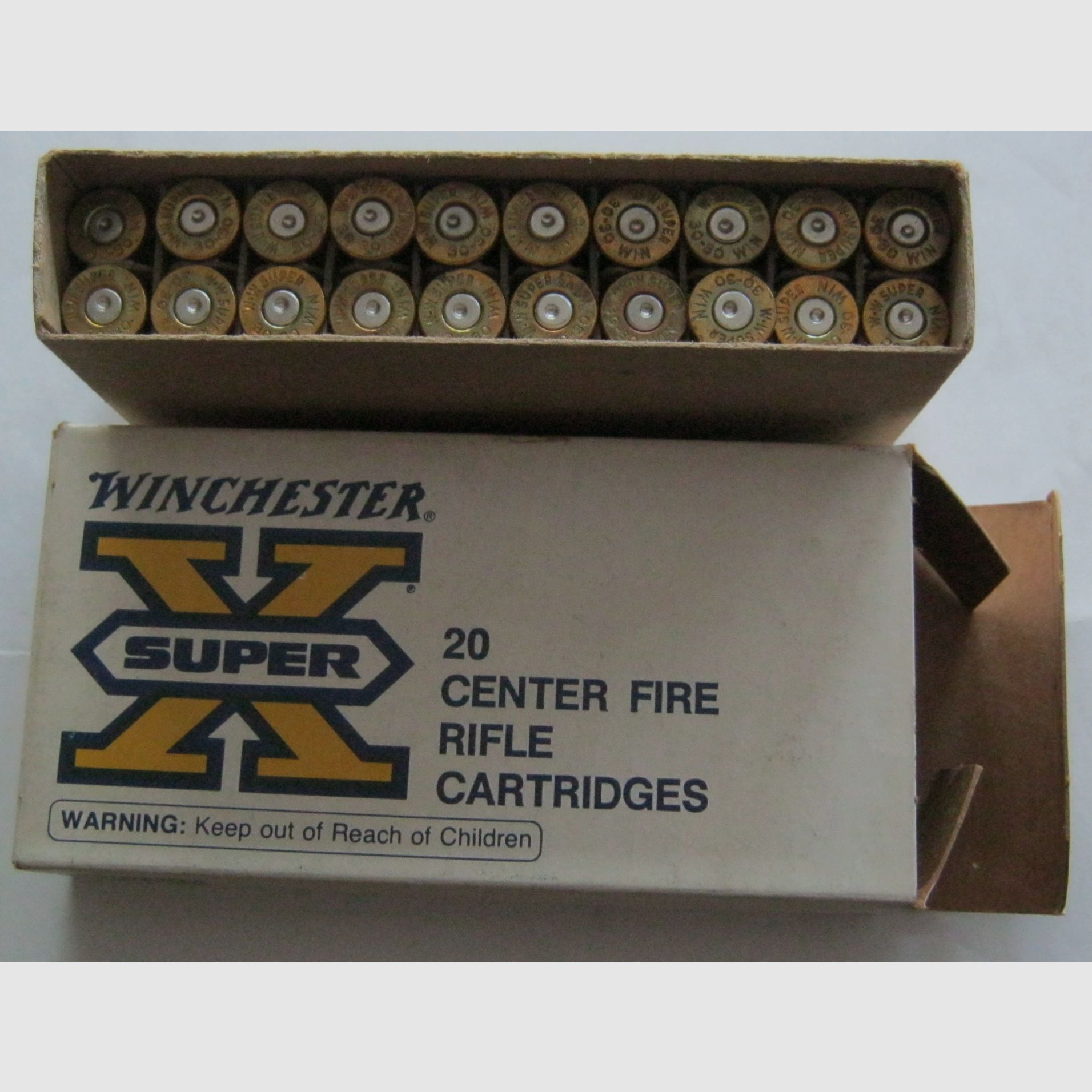 Original Winchester Super X Hülsen 30-30