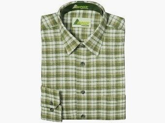 Skogen Flannel Kent, size 44 1/1-arm checked