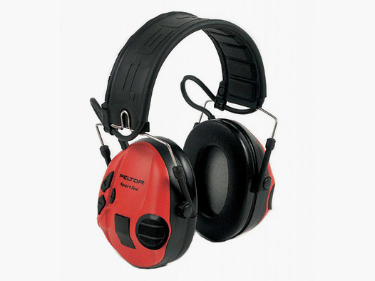 3M™ Peltor™ SportTac™ black/red