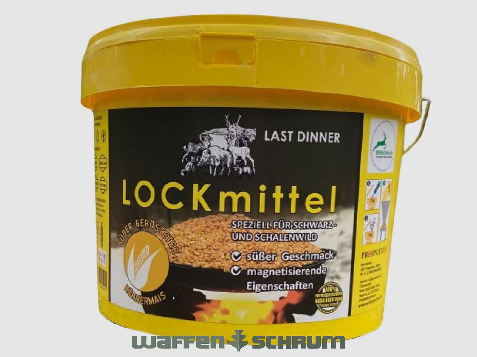 Wildlutscher Last Dinner gerösteter Mais 7,1 kg mit gesüßtem Maissirup
