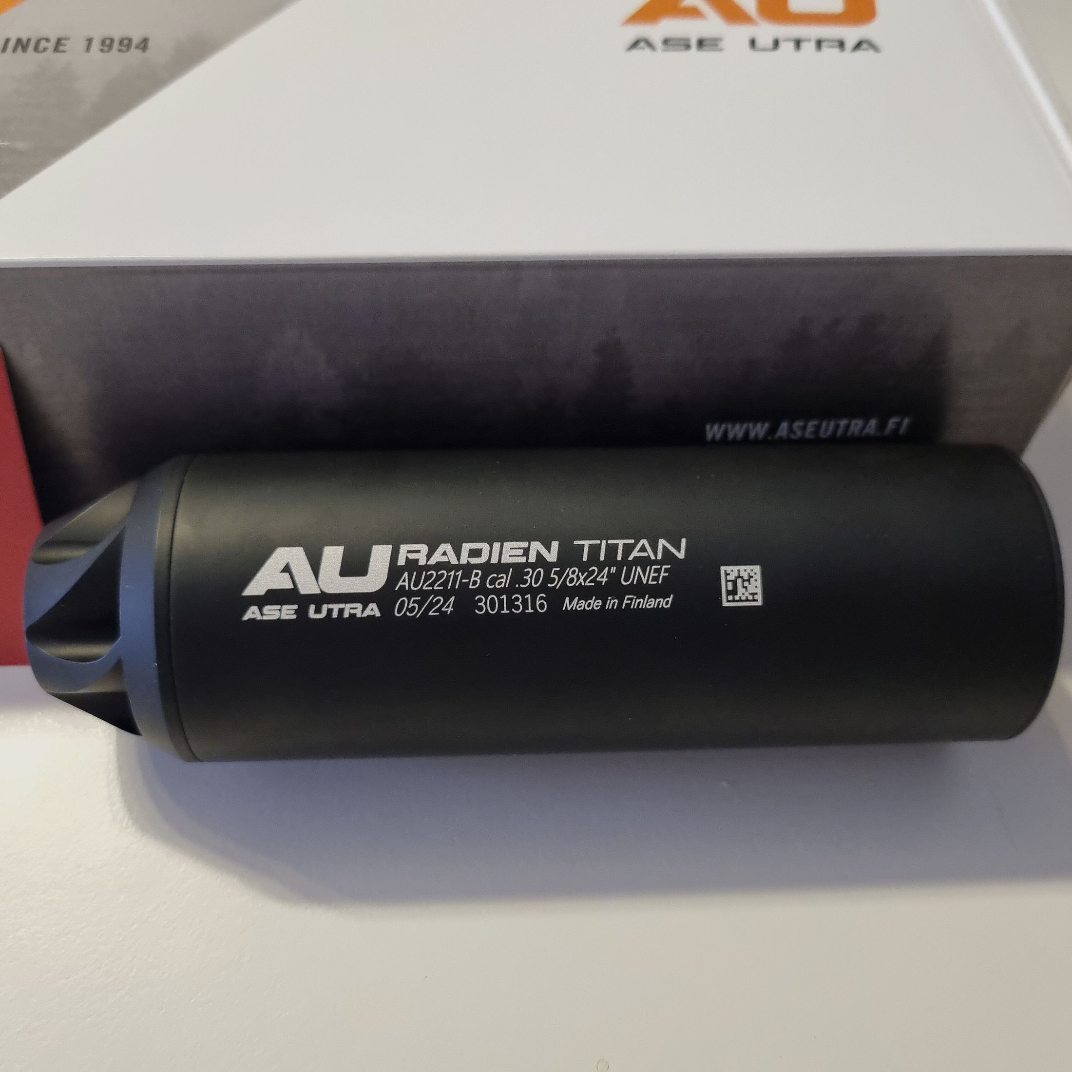 Ase Utra RADIEN TITAN .30 1/2"-28 UNEF SCHWARZ