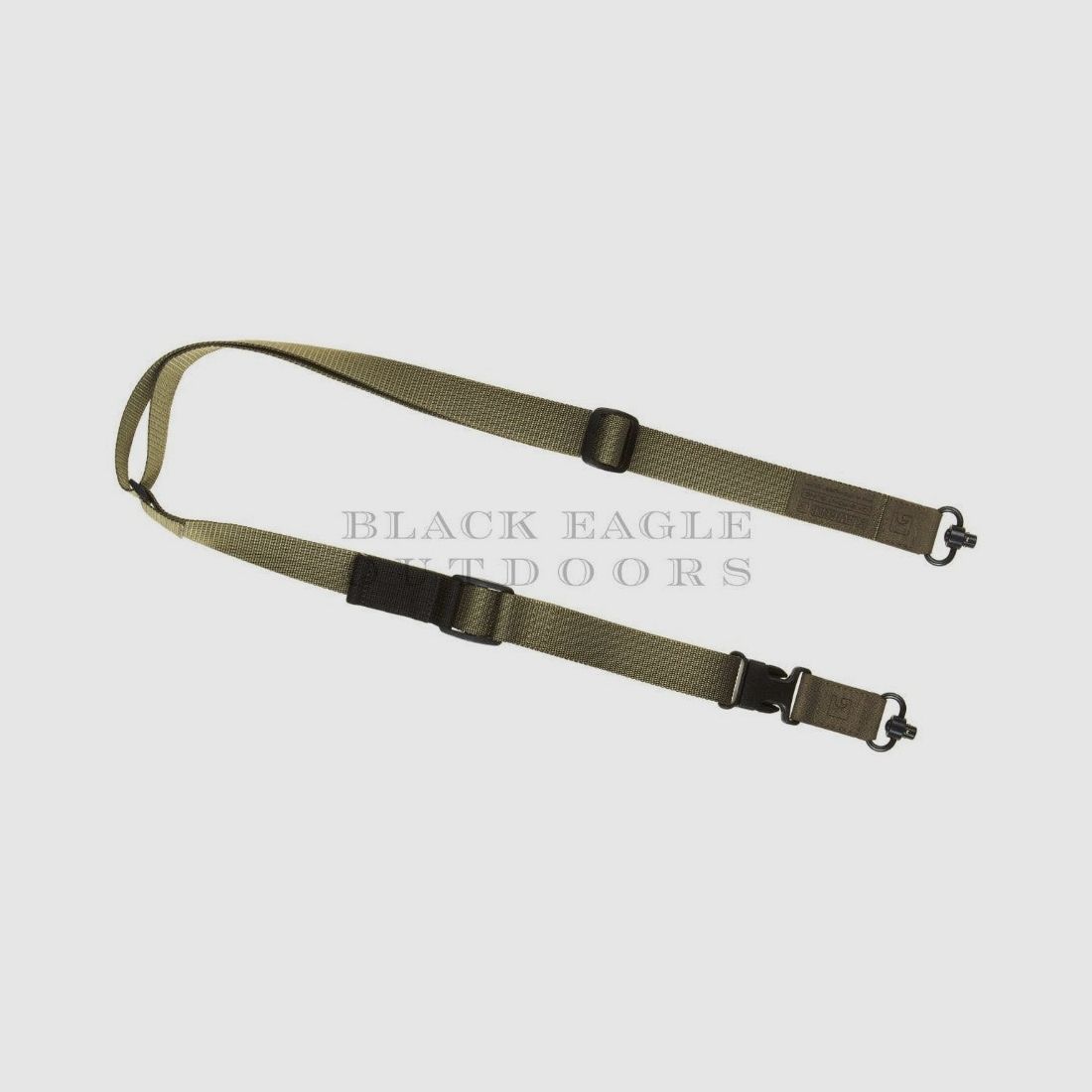 QA TWO POINT SLING QD SWIVEL / RAL7013, Bild 1 von 7