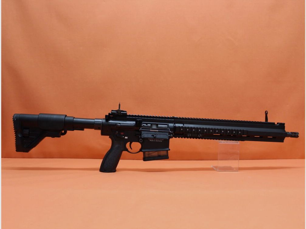 Heckler&Koch Ha.Büchse .308Win Heckler&Koch/H&K MR308 A3 28 16,5" Lauf Schwarz, Gas-Piston-System HK417/G28