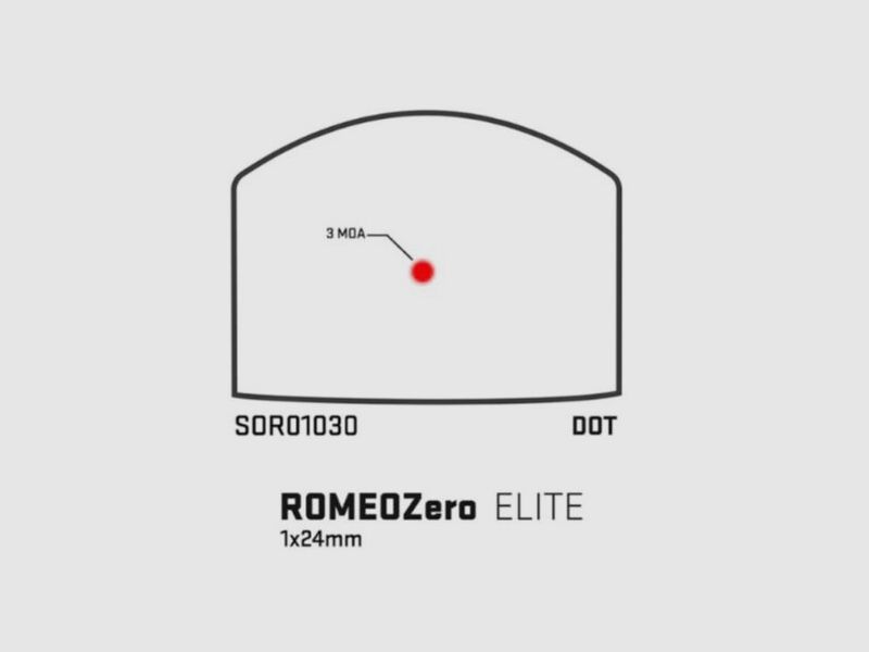 Sig Sauer Romeo Zero Elite Red Dot - 3 MOA