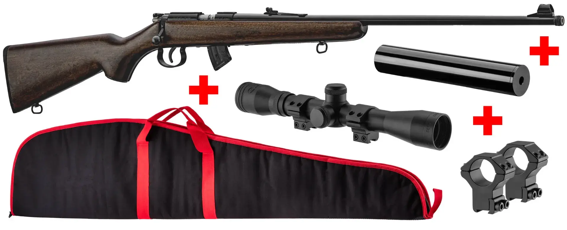 Pack Carabine Norinco JW15 calibre 22 LR Bois, image 10 sur 14