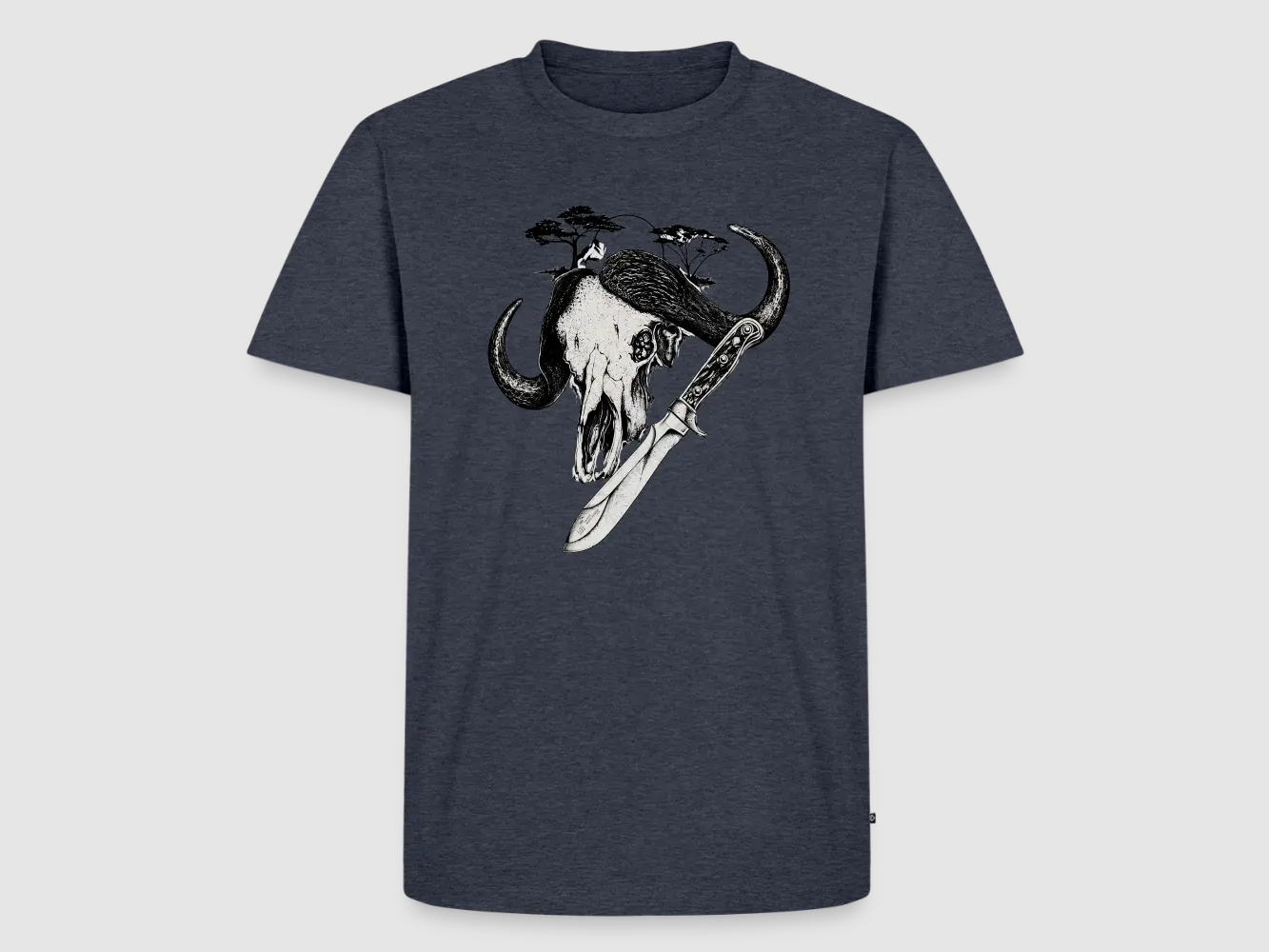 PUMA Men´s Premium T-Shirt „White Hunter – Big Game"