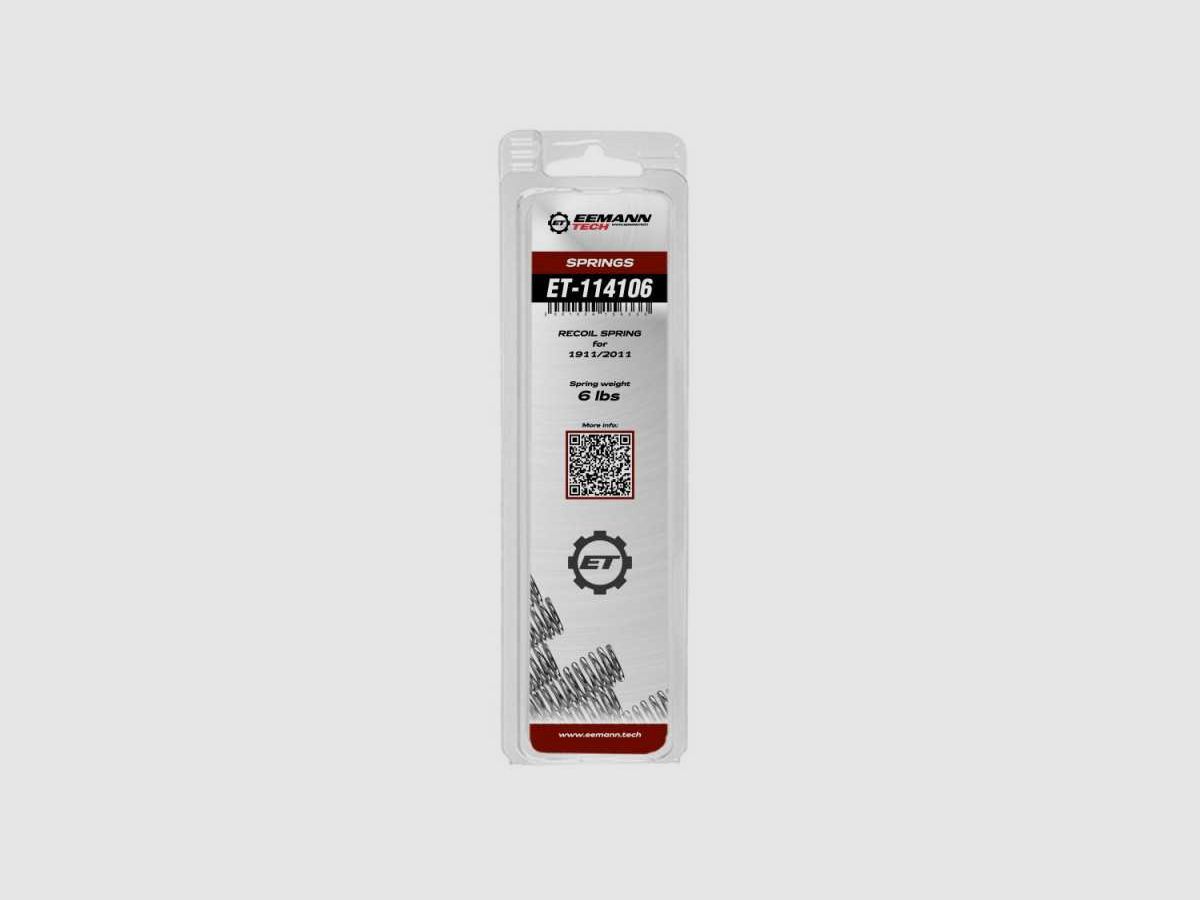 Eemann Tech Rückstoßfeder für 1911-2011, Federgewicht: 12 lbs, Bild 2 von 3