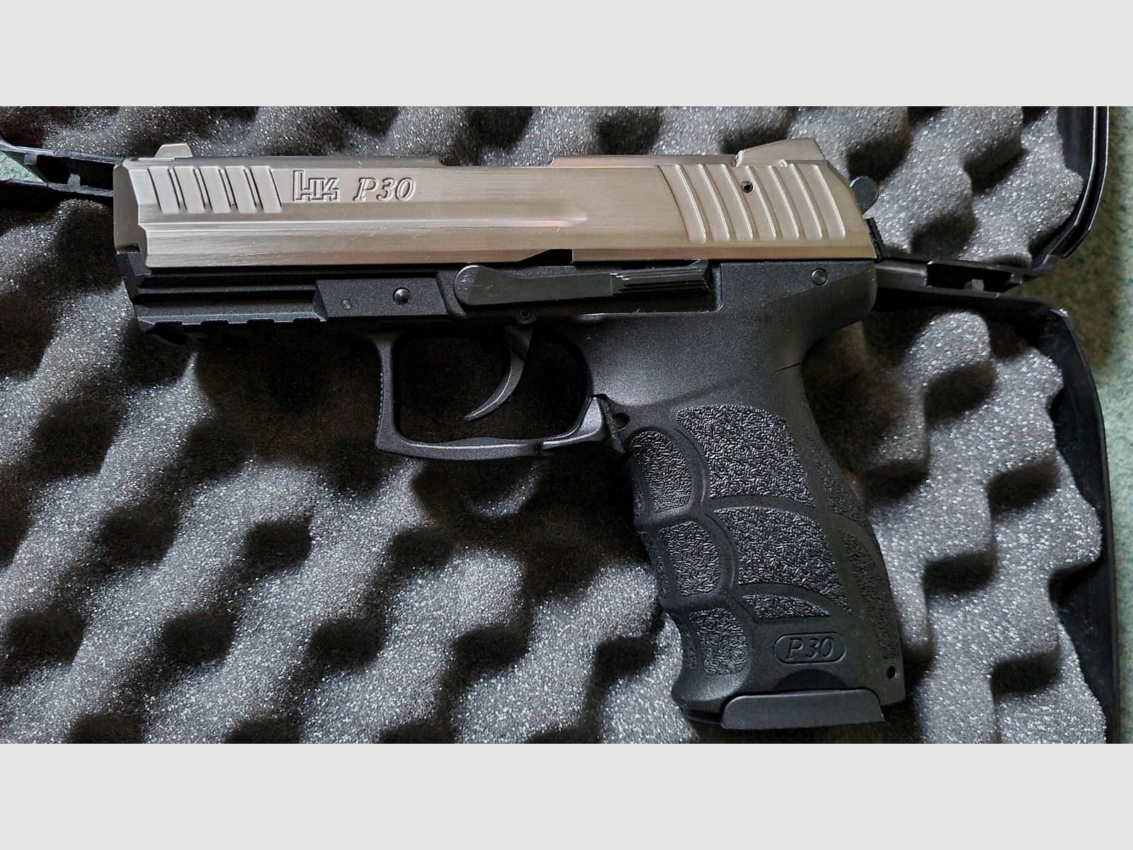 H&K P30 Chrom - 9mm PAK