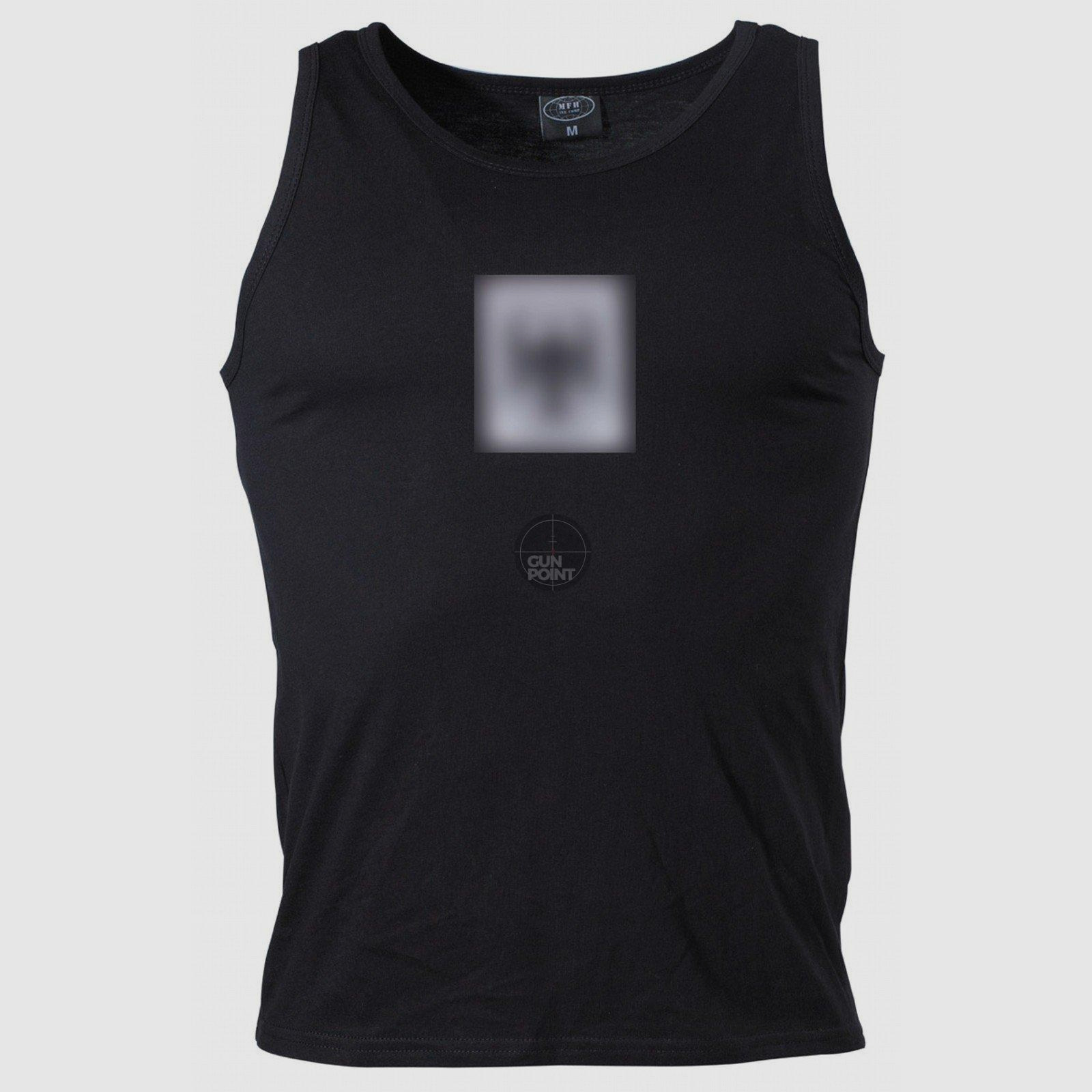 Débardeur BW, noir, avec aigle - Taille : XL