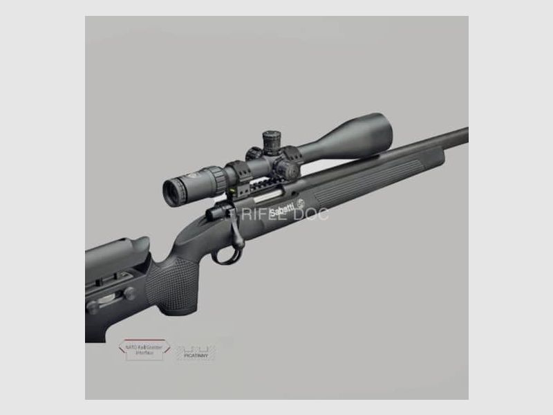 Rifle Doc Picatinny Weaver RAIL for SABATTIE ROVER 870 LA (Long Action) | Mercury Tactical EVO LA (Long Action), image 4 of 7